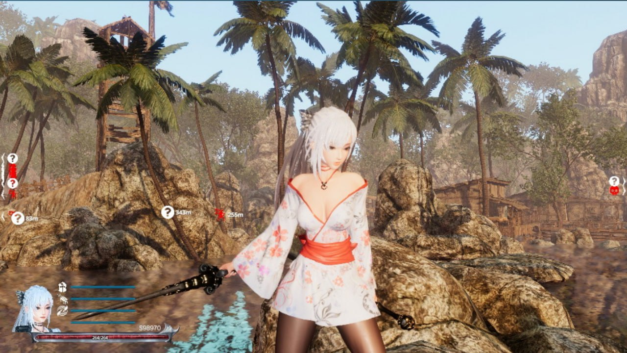 [PC-ACT/汉化] 百鬼夜行 剑姬无双-Sword x Hime-v1.12.9 官方中文步兵版+DLC [13G]