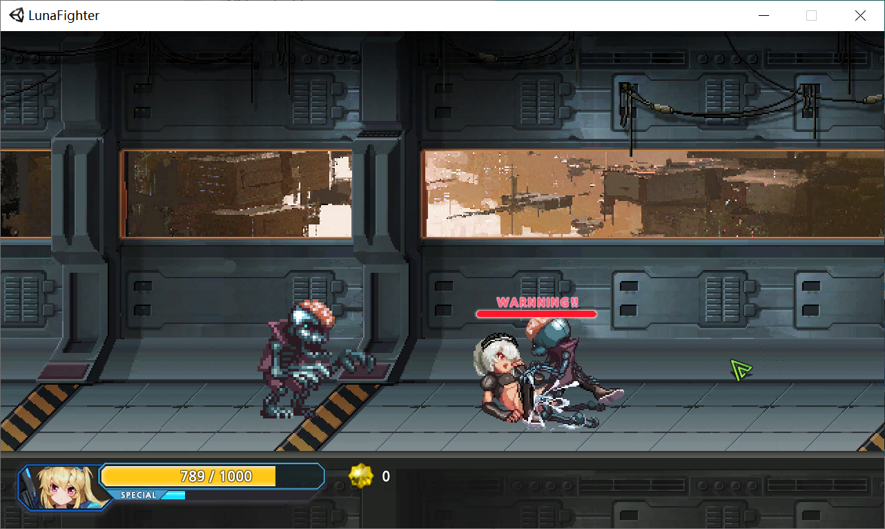[PC-ACT游戏] 【ACT/新作/官中/像素动画】LUNA FIGHTER V23.08.18【500M/度盘】