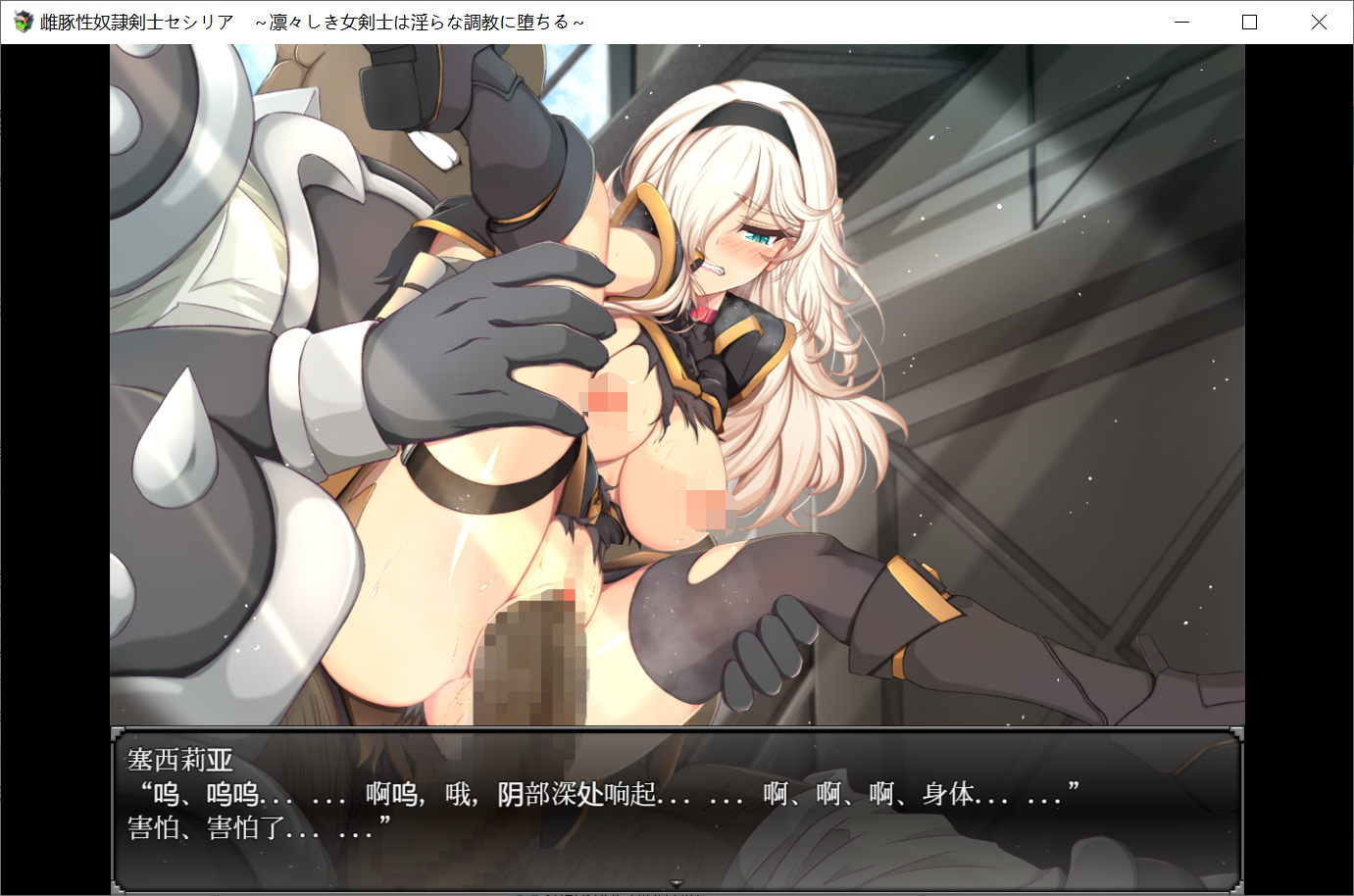 [PC-调教SLG/汉化]母猪性奴隶剑士塞西莉亚~威风凛凛的女剑士堕入淫荡的调教 云汉化版+全CG存档[新作][530M/百度]