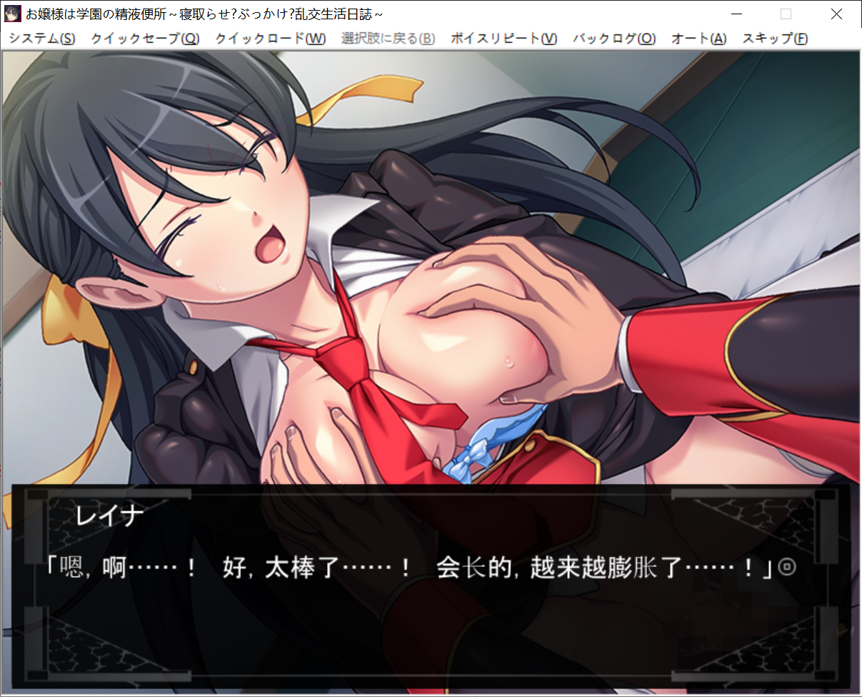 [PC-ADV游戏] 【拔作ADV/汉化】大小姐是学院公厕~寝取恶堕观察日记 云翻汉化 [度]【1.03G】