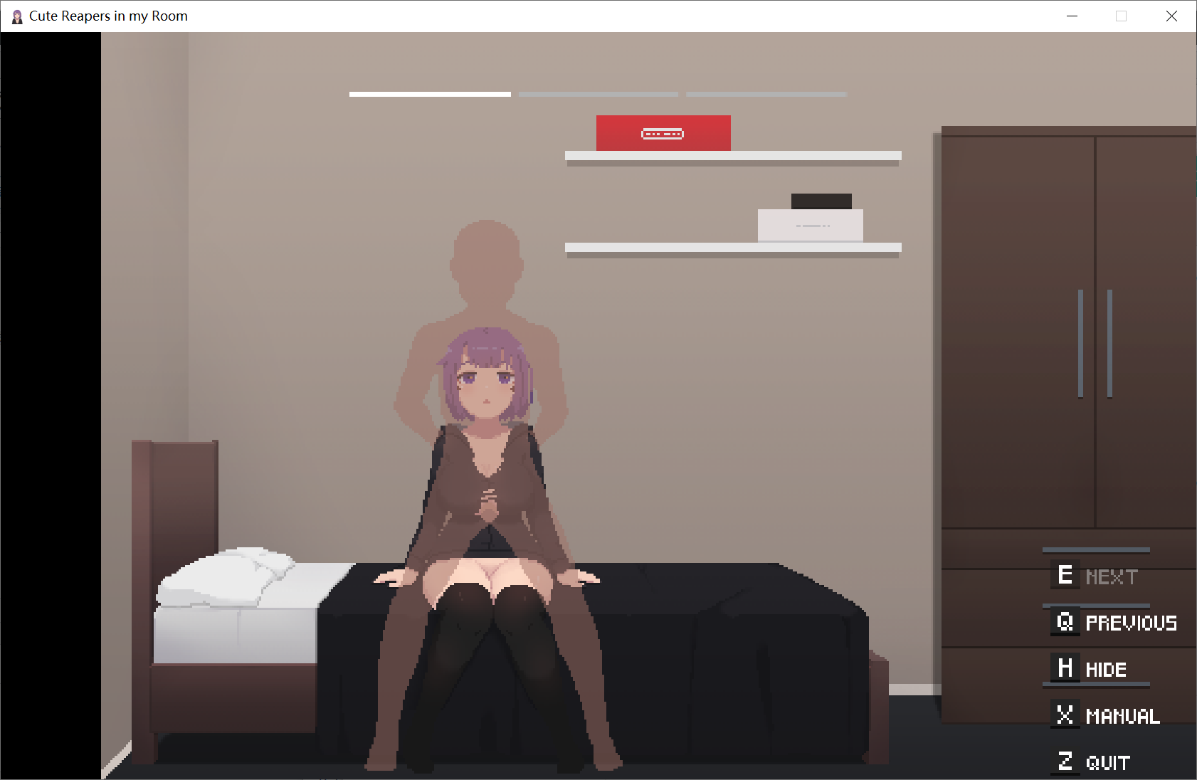 [PC-SLG游戏] 【SLG/更新/全程动画】我房间里的可爱死神/Cute Reapers in my Room v0.4.1 【200M/度盘】