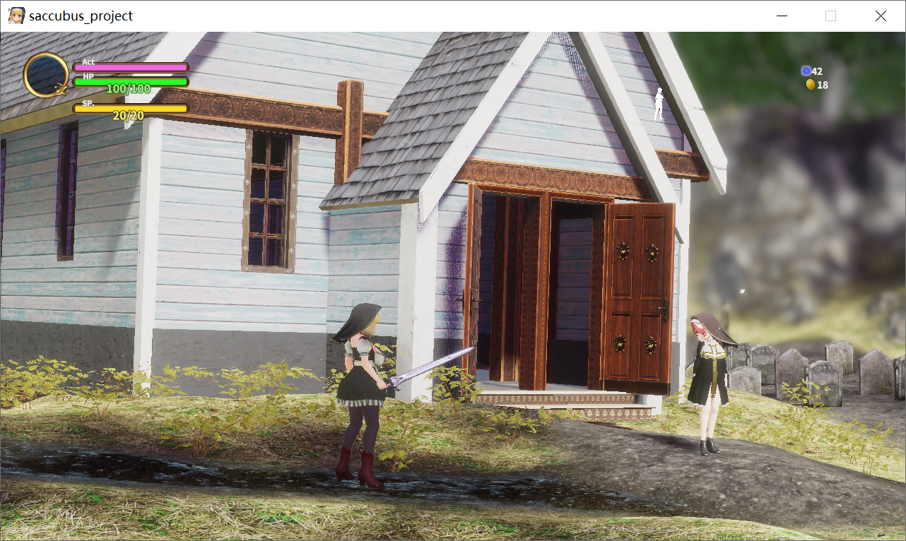 [PC-ACT游戏] 【3D/官中/ACT】退魔圣女玛丽贝尔~魅魔的诱惑 v1.024 官方中文版[PC][度盘/1.3G]