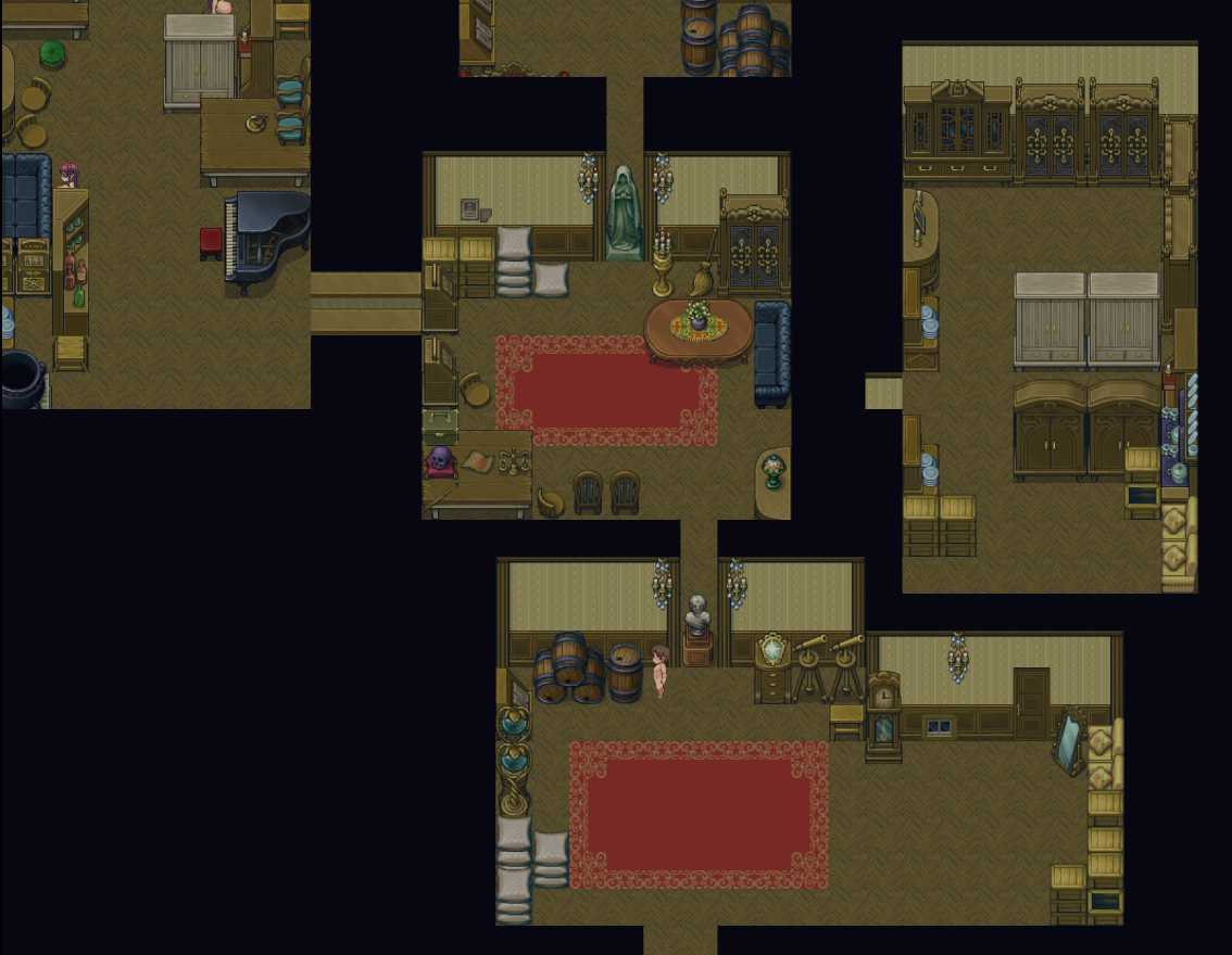 [PC/安卓RPG游戏] [日系RPG汉化2D] 乳魔之馆汉化版 ずりどれ -乳魔の館[双端588M]