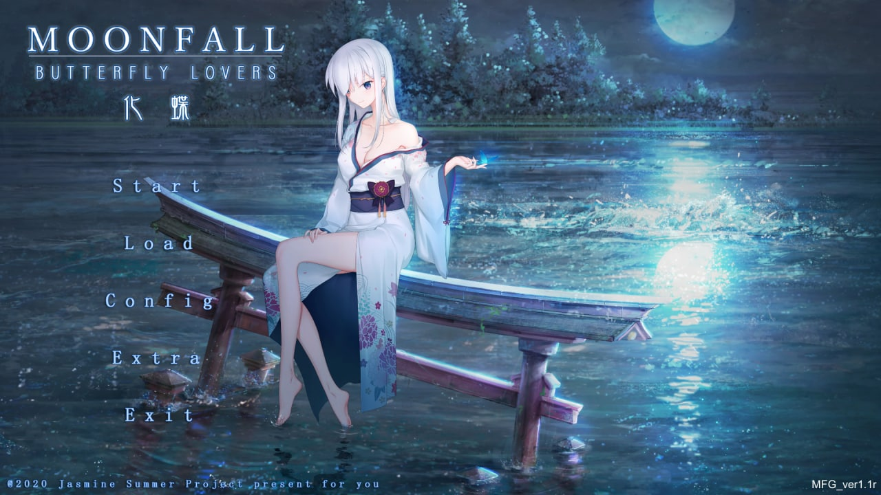 [PC-ADV游戏] 【ADV/汉化】化蝶 MoonFall Steam官方中文汉化步兵版 [度盘]【1.37G】