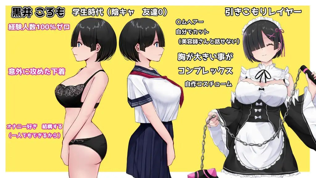 [PC-RPG游戏] 【RPG/机翻/更新】黑发蕾姆的任务/コスプレイヤーズクエストVer1.17 [附全回想存档]【1.5G/度盘】