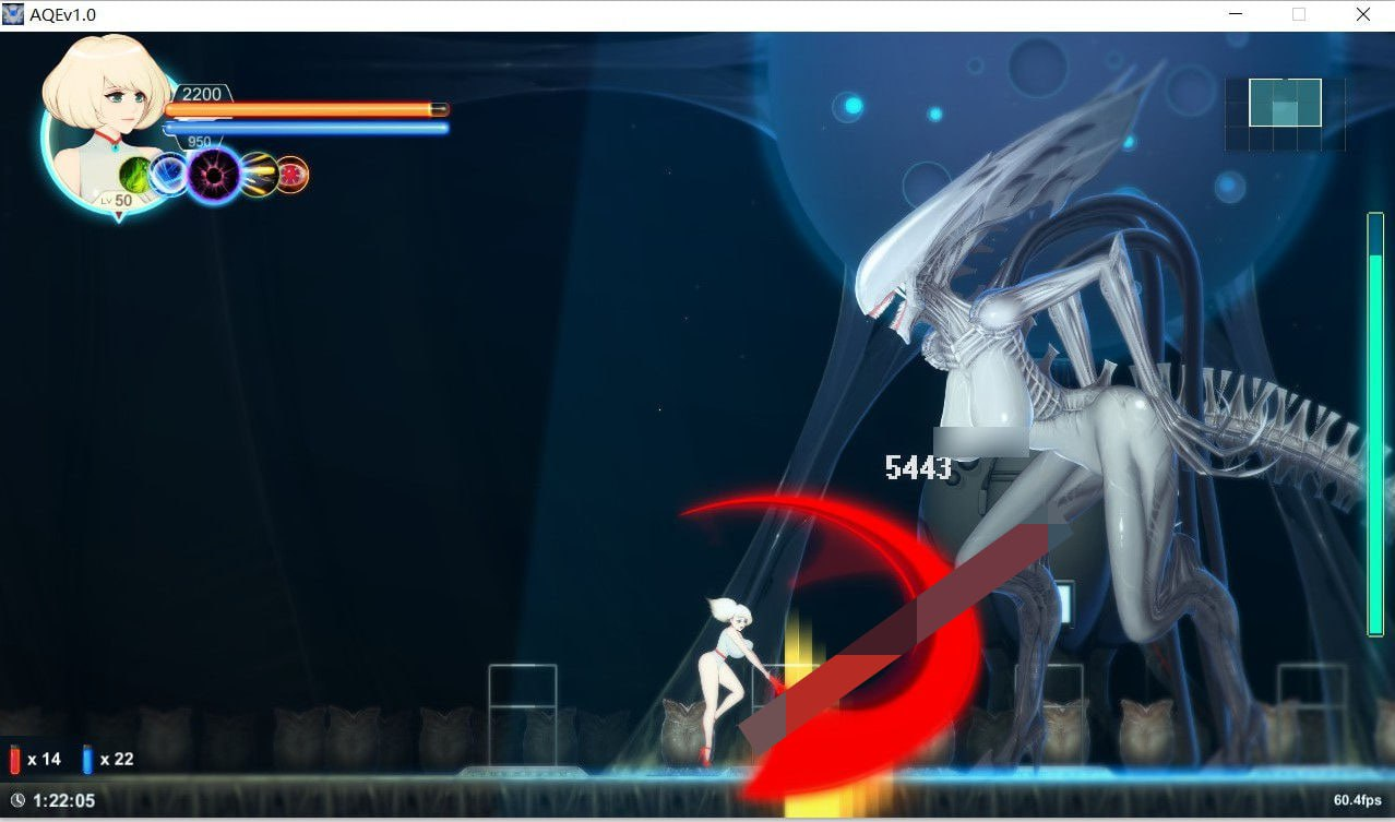 [PC-ACT游戏] 【神作ACT/汉化/全动态CV】异形探索 Ver1.01 汉化完结步兵修复版+全开档 [度盘]【208M】