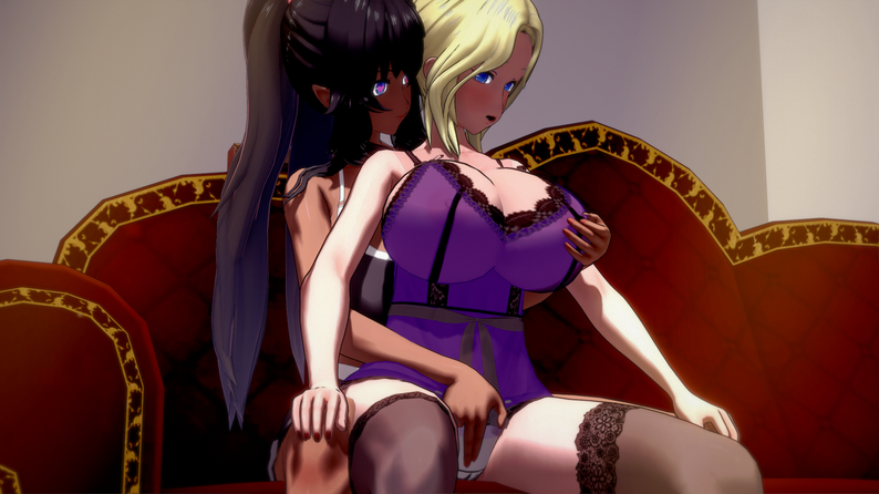 [PC-RPG游戏] 【3D/新作/机翻/无码/有动画/NTR】Futa Fantasy [Public Version] 【1.2G】