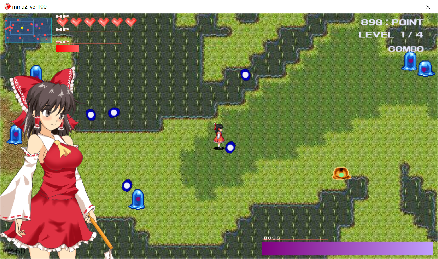 [PC生肉-RPG游戏] 【RPG/动态/新作】灵梦同人/みこみこアサルト2 [度盘]【606M】