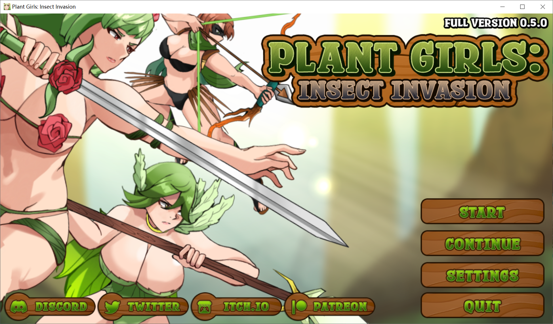 【PC/安卓生肉-SLG塔防游戏】植物女孩：昆虫入侵 [v0.5]【500M】