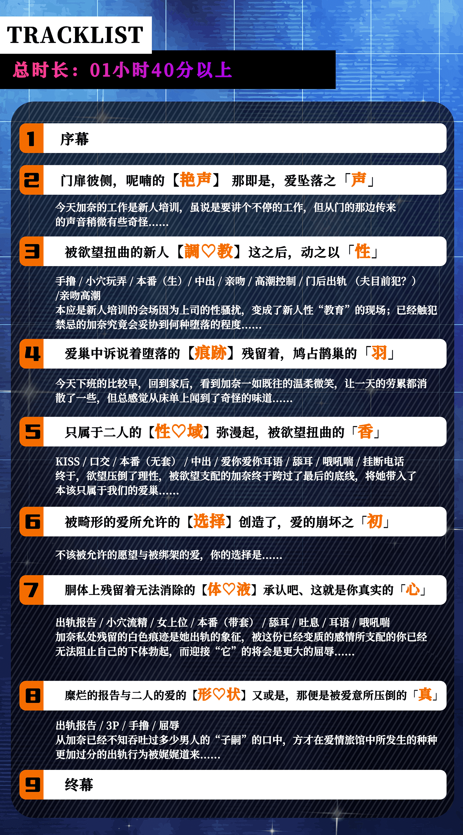 【ASMR】【中日】【除灵猎人音声版】同事女友的背德出轨回忆[BBQ大好き][4.43G]