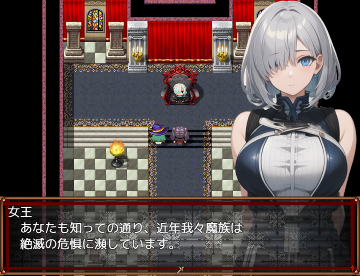 [PC-RPG游戏] 【RPG/新作/机翻】衰落的魔族的少女阿泽蕾亚/衰退マゾクのはんしょくき!【1G/度盘】