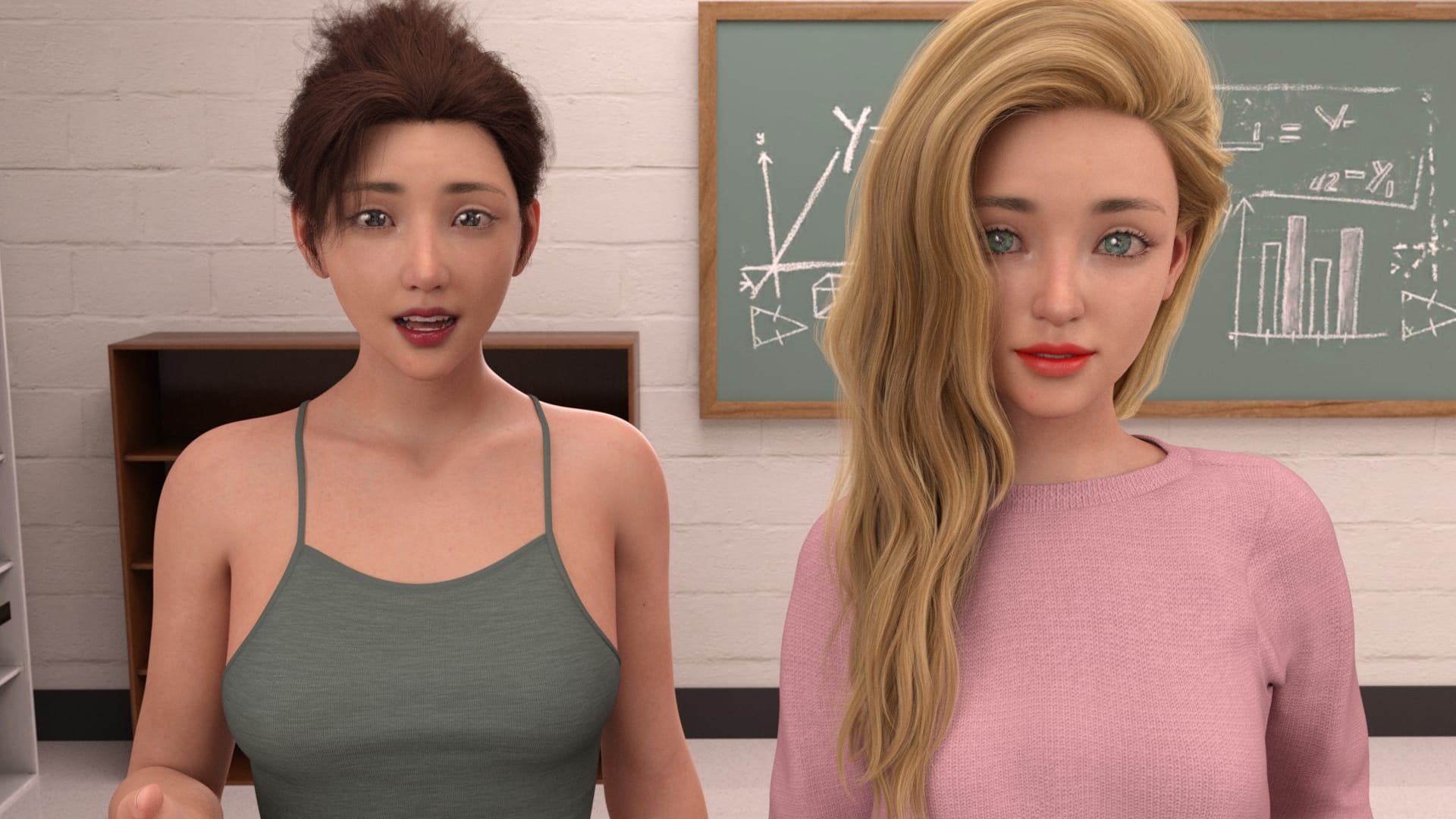 [SLG/PC/机翻汉化]裸体学院 NudistSchool-0.15【1.62GB】