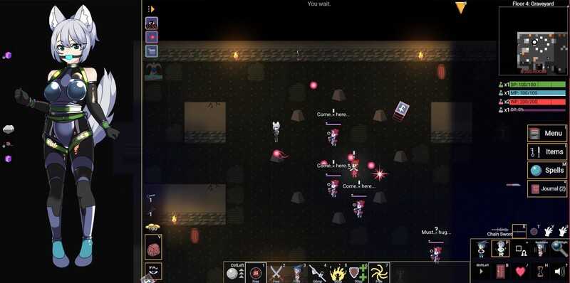 [PC-RPG游戏] 【RPG/官中/更新】变态的地牢/Kinky Dungeon Ver5.3.38 官方中文版【400M】