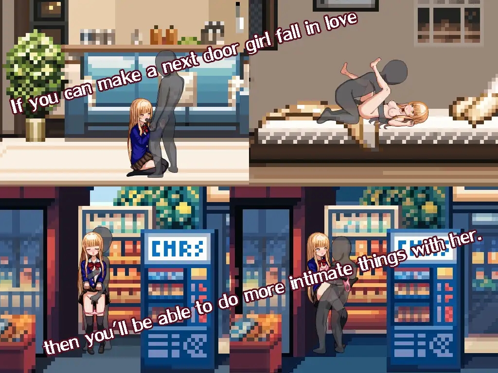 [PC/安卓SLG游戏] [SLG/PC+安卓/AI汉化] 邻家堕天使 The Fallen Angel Next Door v2.1 [1G]