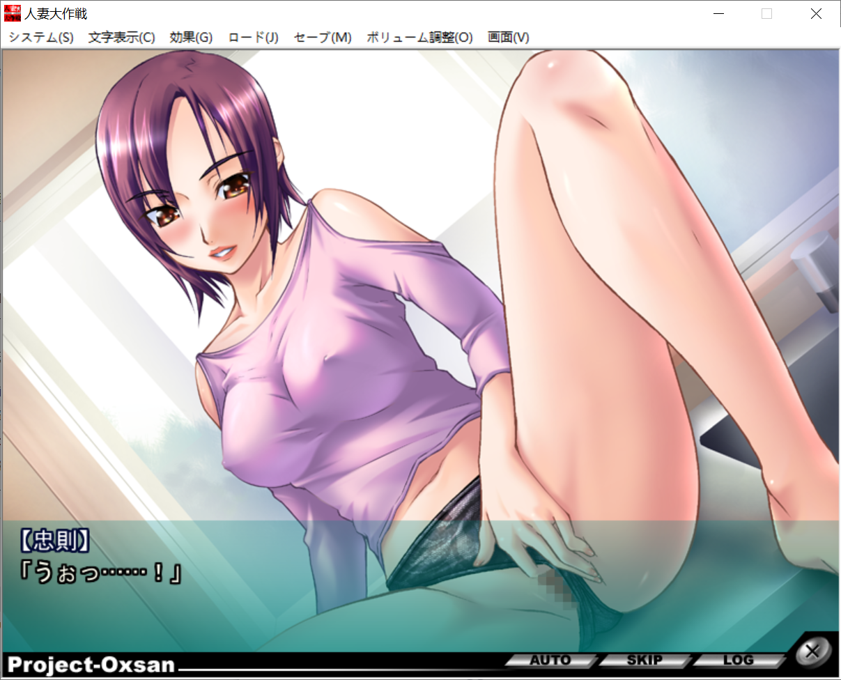 转区运行【PC生肉-ADV游戏】人妻大作戦【117M】