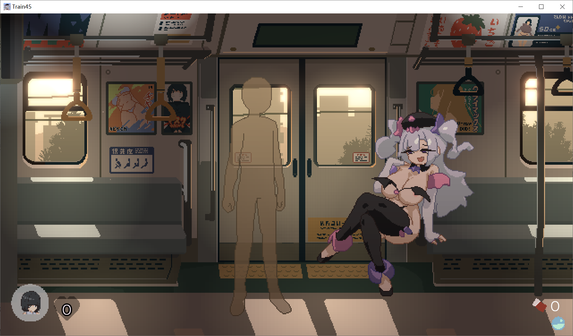 【PC生肉-像素SLG游戏】45番電車 体验版【110M】