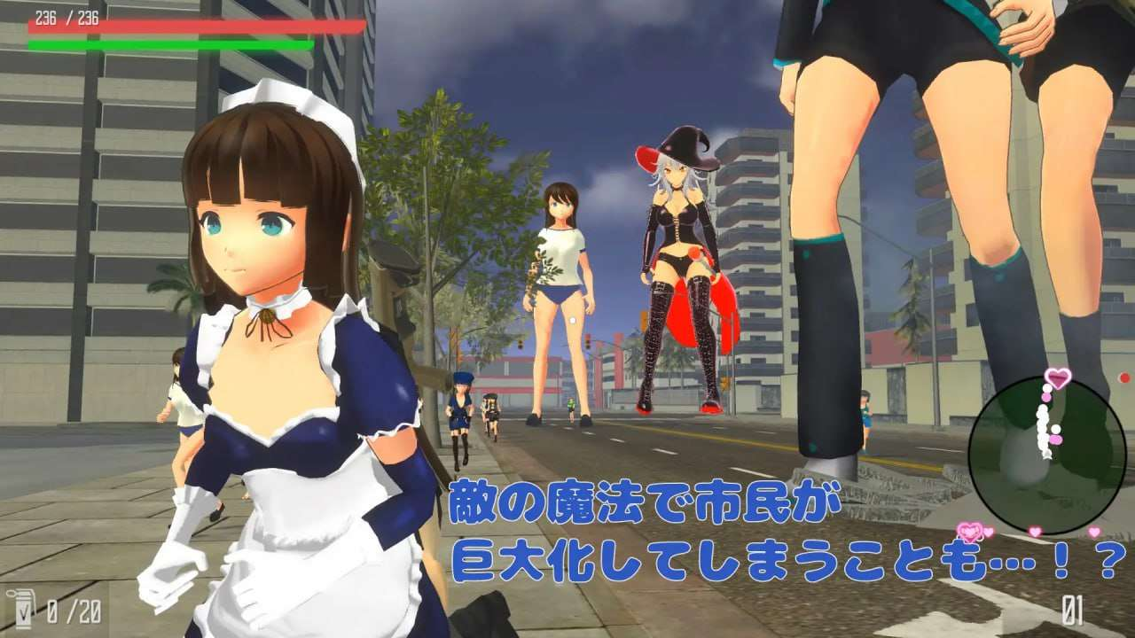 [PC-3D游戏] [3D/官中] 巨大娘抵抗軍 官方中文 [673M]