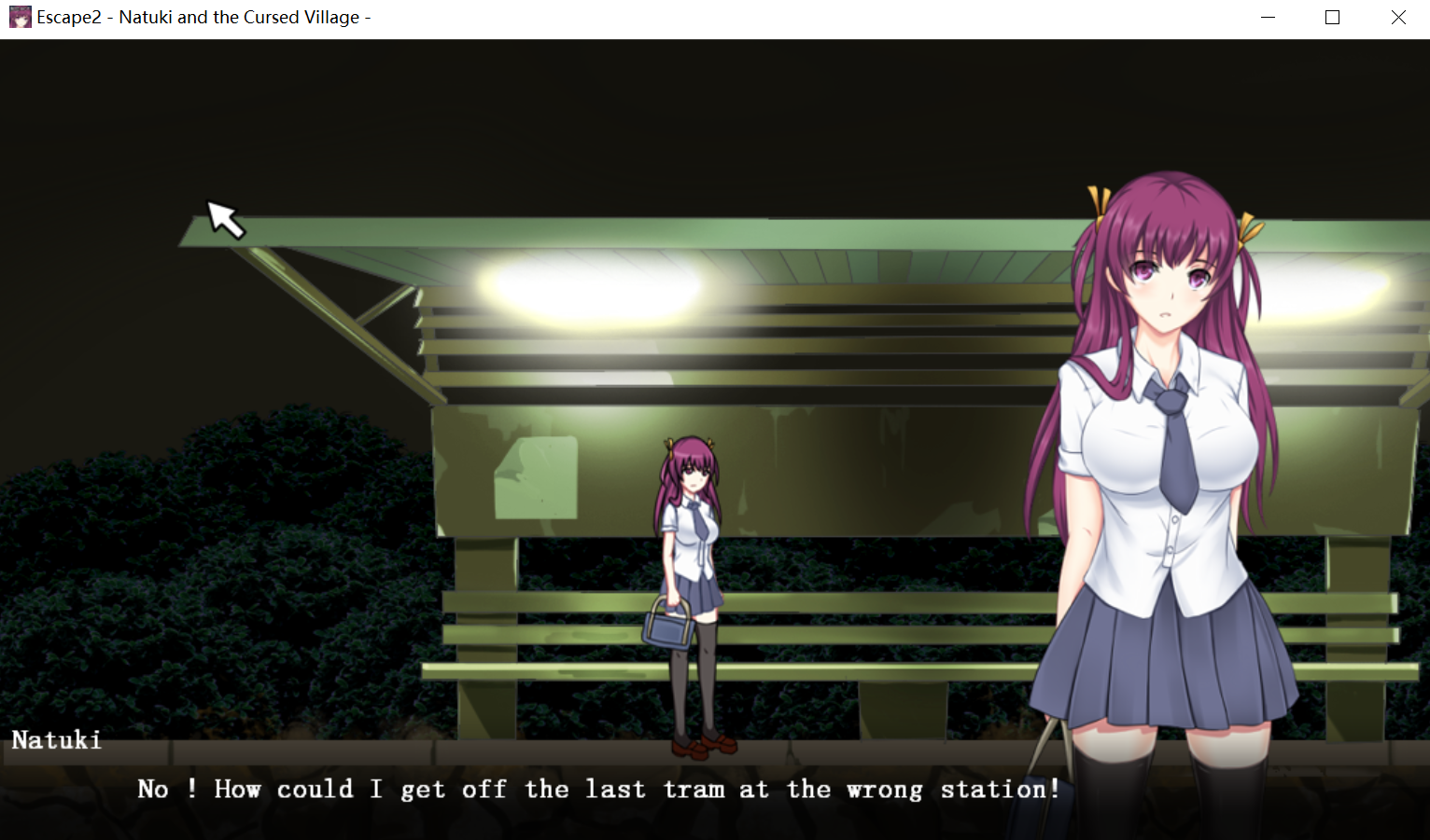 [PC生肉-ACT动作] escape1+2（香织与鬼屋+夏希与被诅咒的村庄） [56.5mb+52mb]