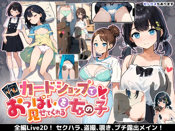 [PC-SLG/生肉/动态]在纸牌店给我看胸部的女孩 V1.04  [1.8G/百度]