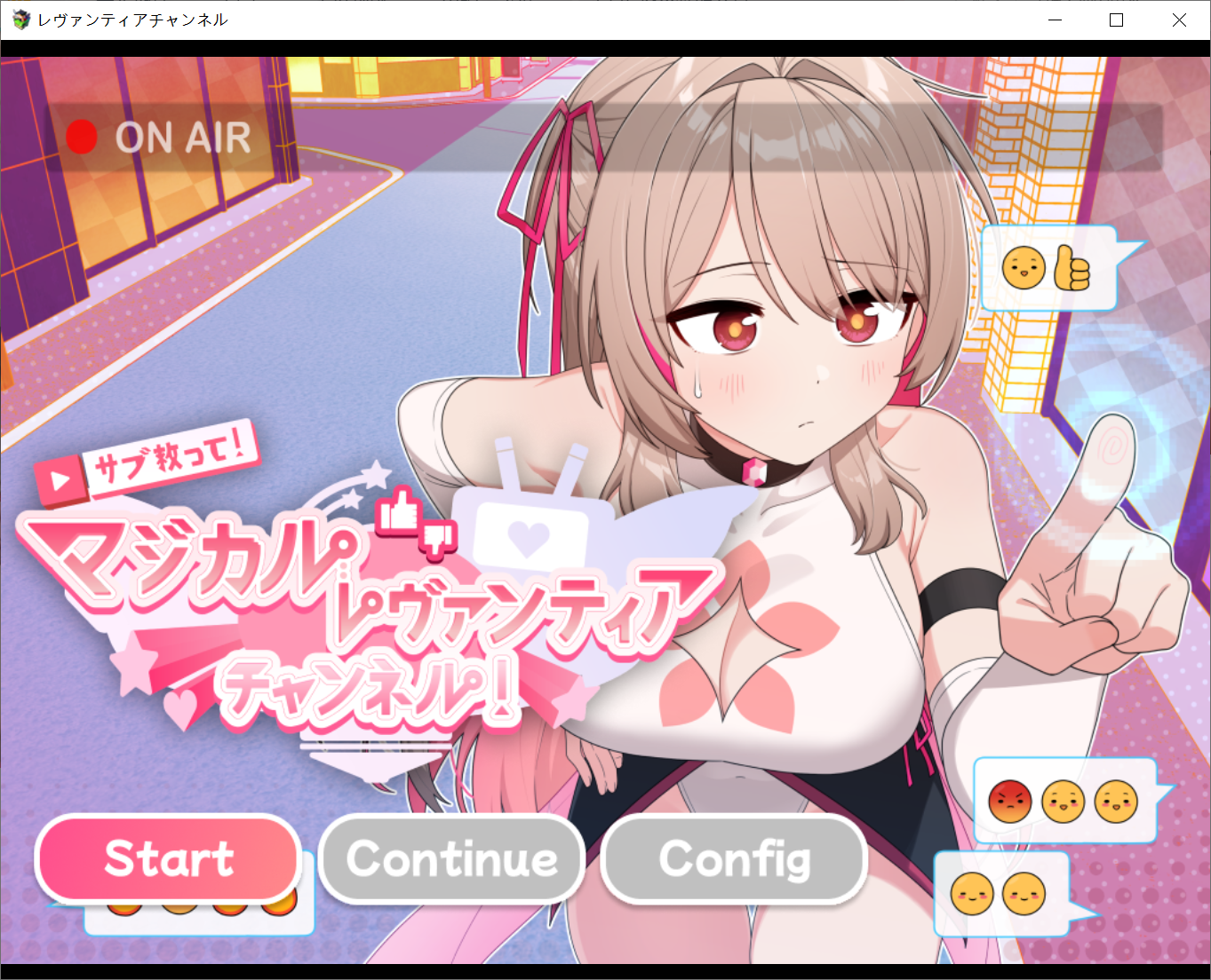 [PC-SLG游戏] [SLG/PC/官中] 求订阅！魔法少女莱万提亚频道：观众越多越强大 官中步兵版 [1G]