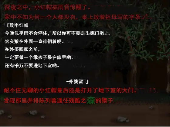 [PC-RPG/官中] 小红帽之森V1.4+全CG存档 官方中文 [300M]