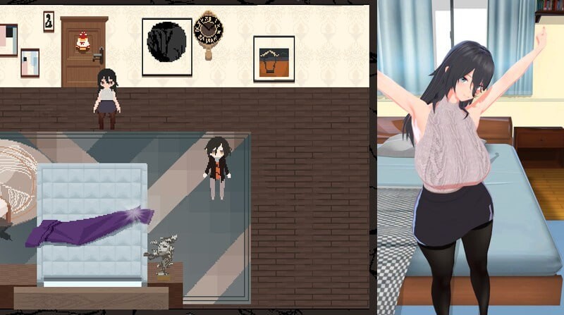 [PC-RPG游戏] 【RPG/官中】噩梦侵蚀(ntr循环) 悪夢侵食（NTRループ） V1.2 【1.5G】