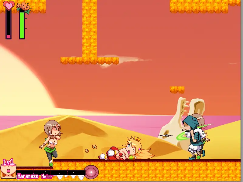 【PC生肉-ACT游戏】カボプリ!-早熟- カボチ王国の交尾姫 【240M】