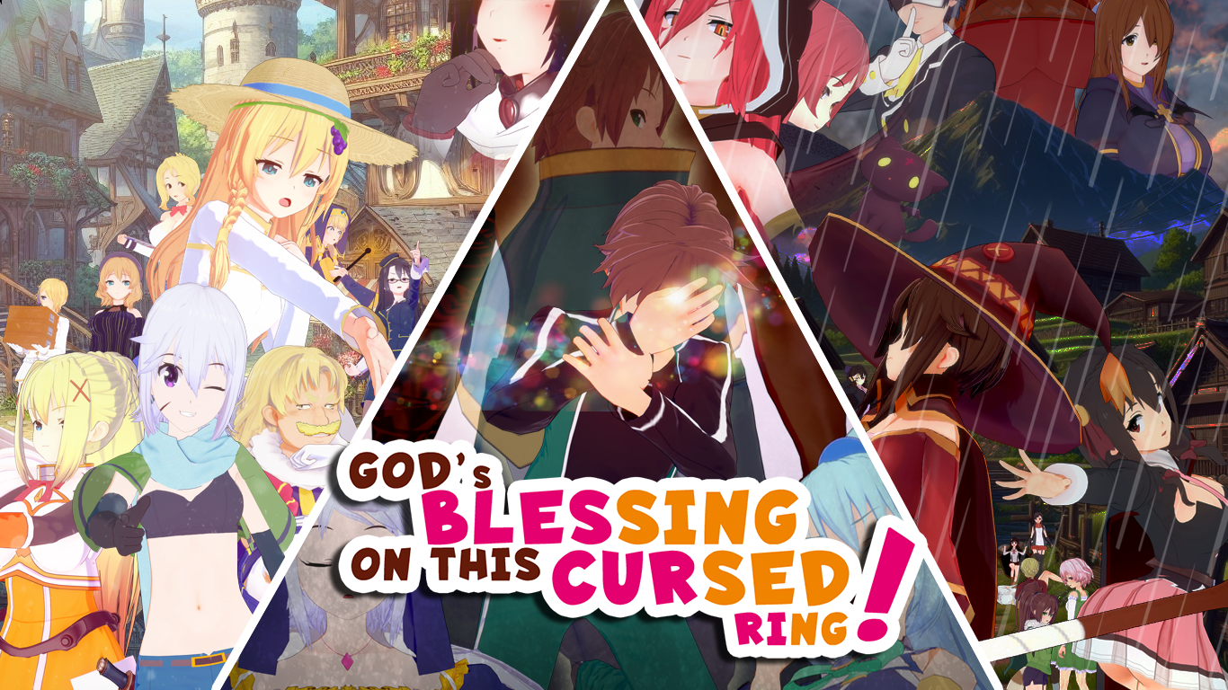 【PC生肉-RPG游戏】God's Blessing on this Cursed Ring!诅咒之环上的神之祝福!【2.4G】