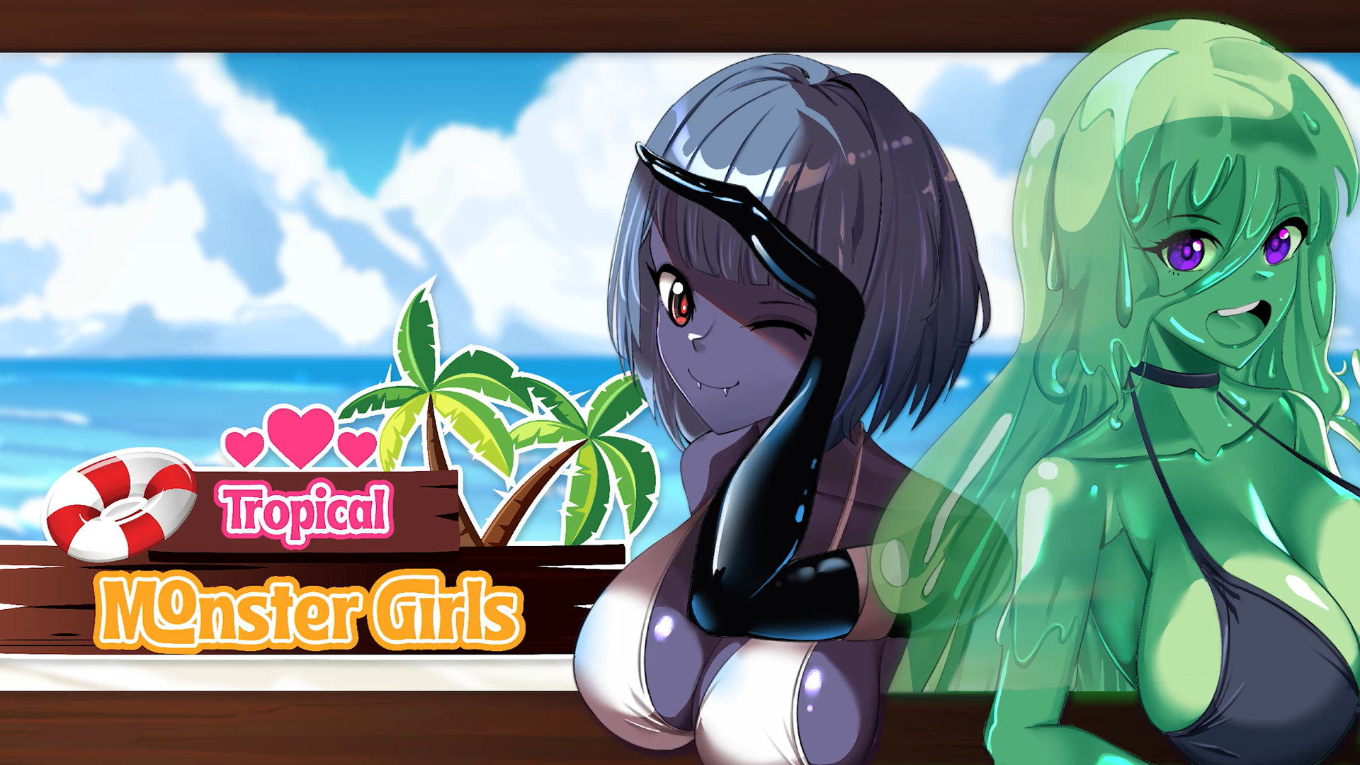 [PC-3D游戏] [3D沙盒/中文/开放世界] 热带 怪物 女孩 Tropical Monster Girls V1.0.3 官方中文步兵版 [百度/2G]