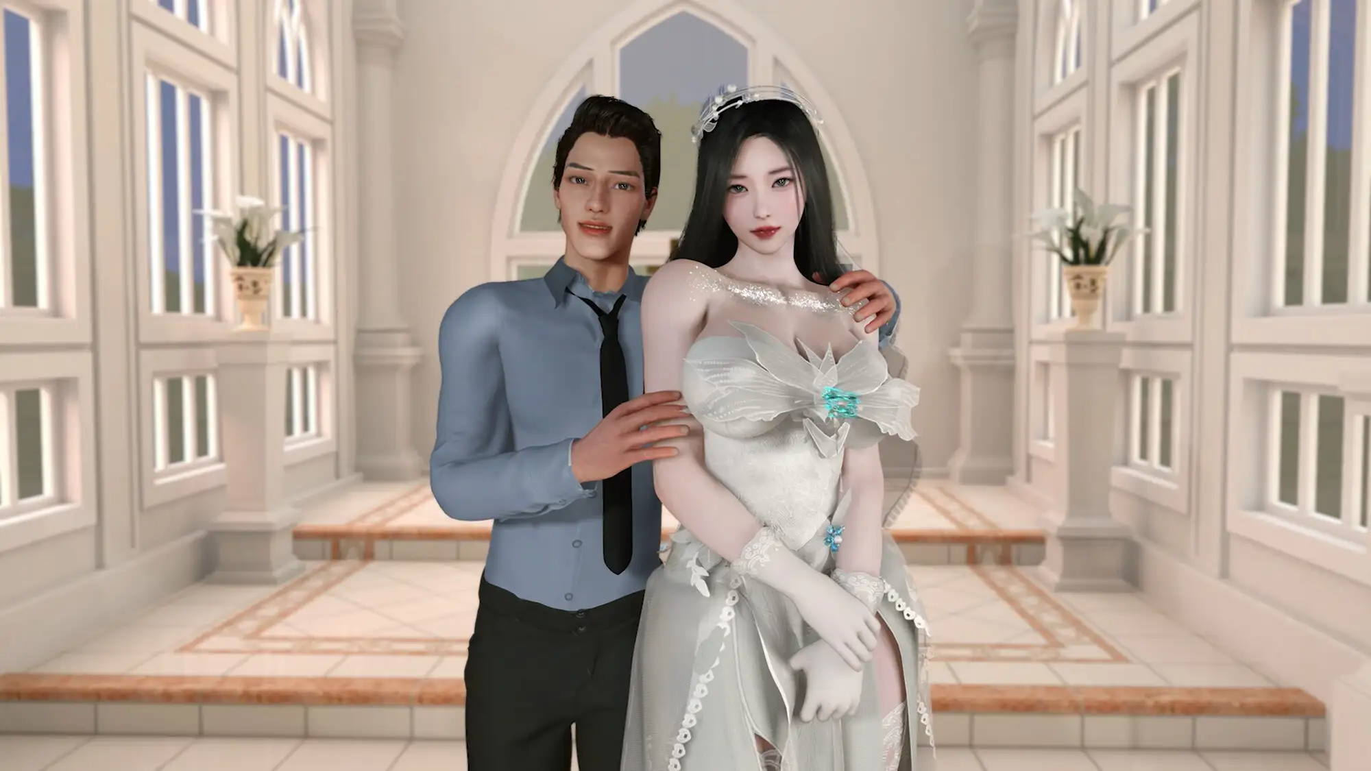 【3D/动画】タイトル:妻を差し出す 【2G】