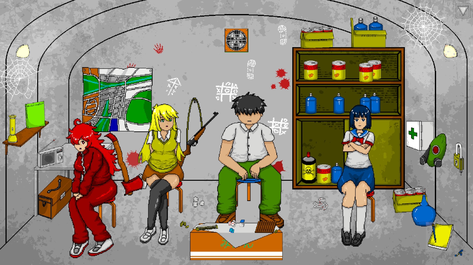 这也能做黄油[PC-SLG游戏] 【SLG/机翻/像素动态】一分钟/ワンミニッツ Ver1.8【900M】