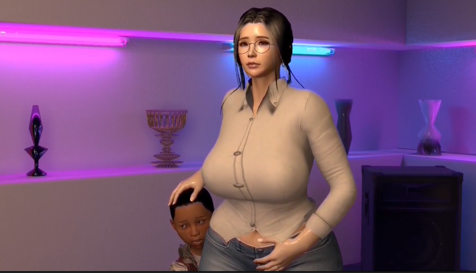 【3D/动画】[依雯&妮妮]女教师陷落Teach 01-09长篇整合步兵版全CV [821.1M]