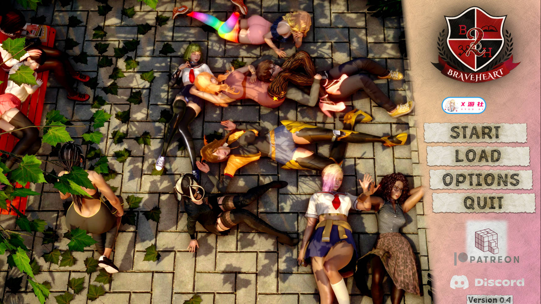 [PC-SLG游戏] [SLG/汉化/动态] 勇敢者学院2/Braveheart Academy 2 Ver0.4 AI汉化 [2.7G]