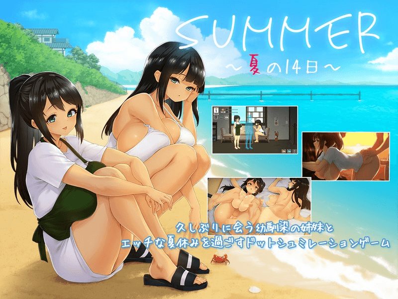 [PC-SLG游戏] 【SLG/AI汉化/新作】SUMMER ~夏日的14天~/SUMMER ~夏の14日~ Ver1.0【1.3G】