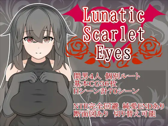 [PC-RPG游戏] [精品RPG/汉化/NTR]狂乱的猩红之眼 Lunatic Scarlet Eyes Ver1.03 AI汉化版[2.5G]