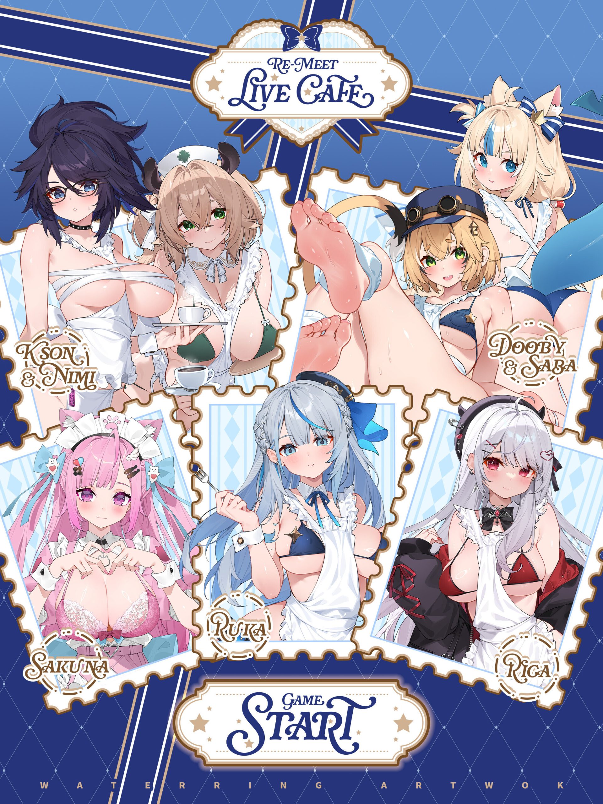 [PC-SLG游戏] [新作SLG/官中/全动态] 再次邂逅咖啡厅 ReMeet Live Cafe 官方中文步兵版[3G]