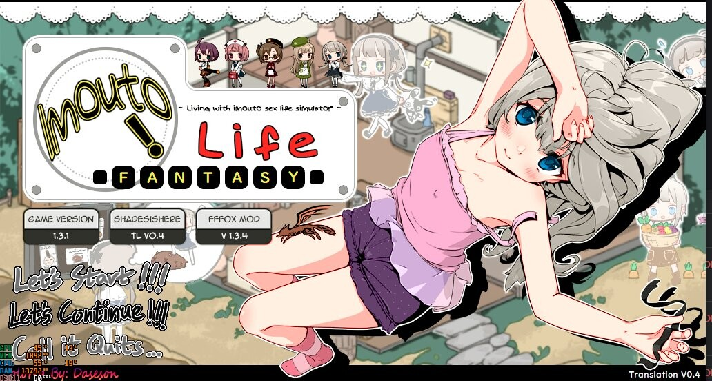 [互动SLG精品/汉化/妹妹/睡X/PC] 妹相随～黑白世界的缤纷冒险～ 妹! せいかつ～ファンタジー～ v2.03+DLC+FFFOX模组v1.7.0+彩色MOD [1.30G/转百度]