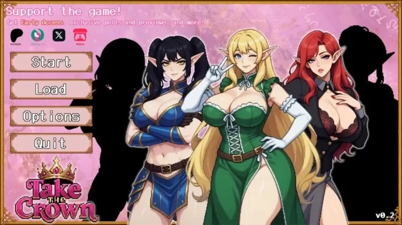 [PC/安卓]精灵少女夺冠记 Take the Crown v0.5【汉化】 [2G]